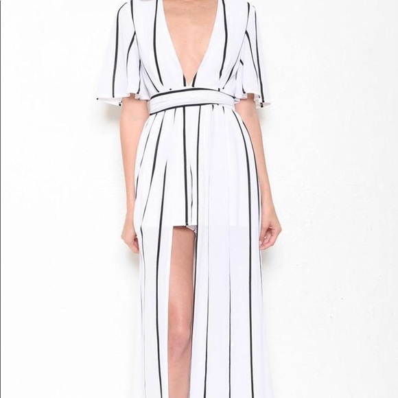 L’Atiste Long Romper (red wine coloured): worn 1x - Picture 1 of 3